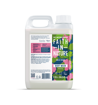 Faith in Nature Body Wash 2.5L Refills