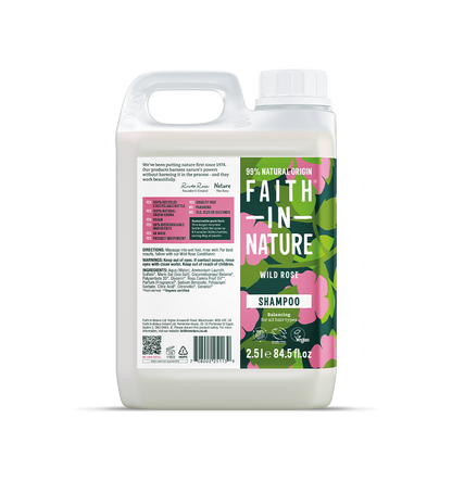 Faith in Nature Shampoo 2.5L Refills