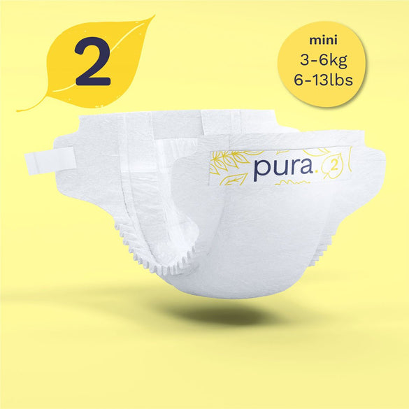 Pura Baby Nappies - Single Packs
