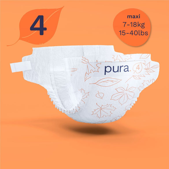 Pura Baby Nappies - Single Packs