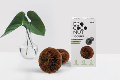 EcoCoconut Twin Pack Scourers