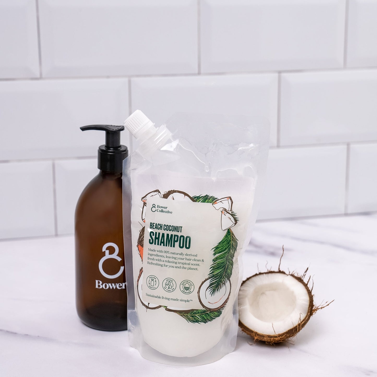 Bower Collective Shampoo Refills (500ml)