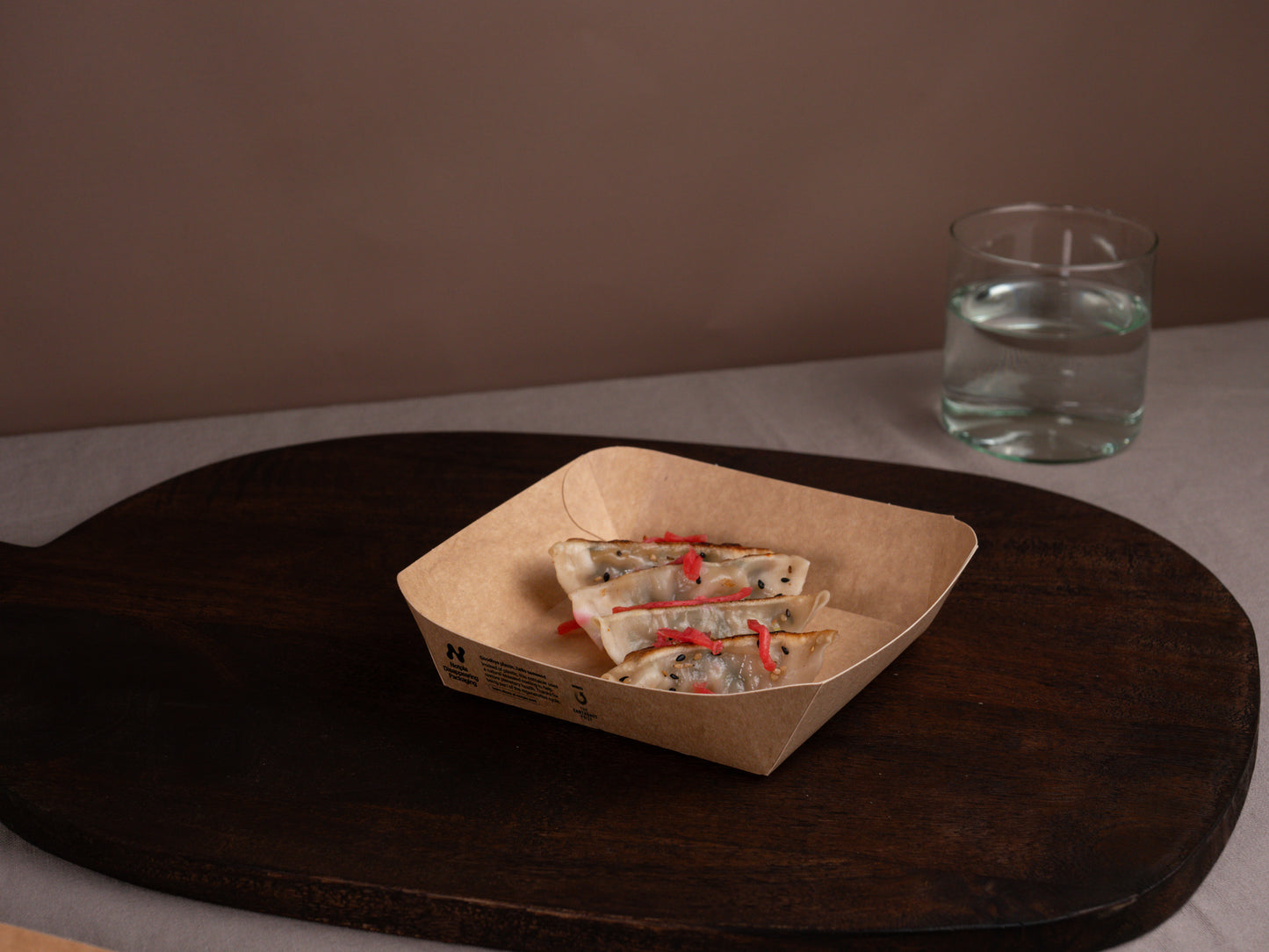 Notpla Curved Tray - 6x6”