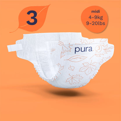 Pura Baby Nappies - Single Packs