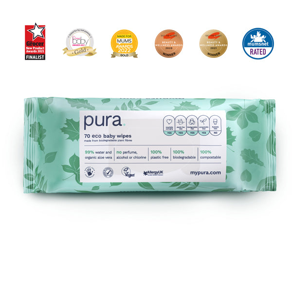 Pura Eco Baby Wipes