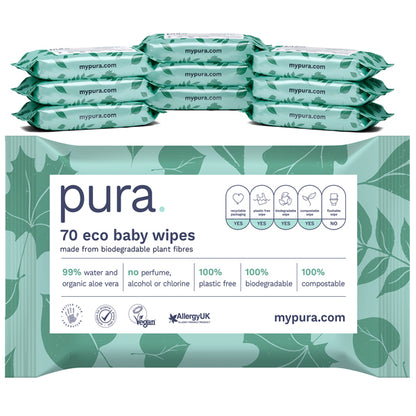 Pura Eco Baby Wipes