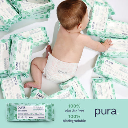 Pura Eco Baby Wipes