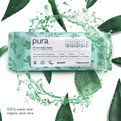 Pura Eco Baby Wipes