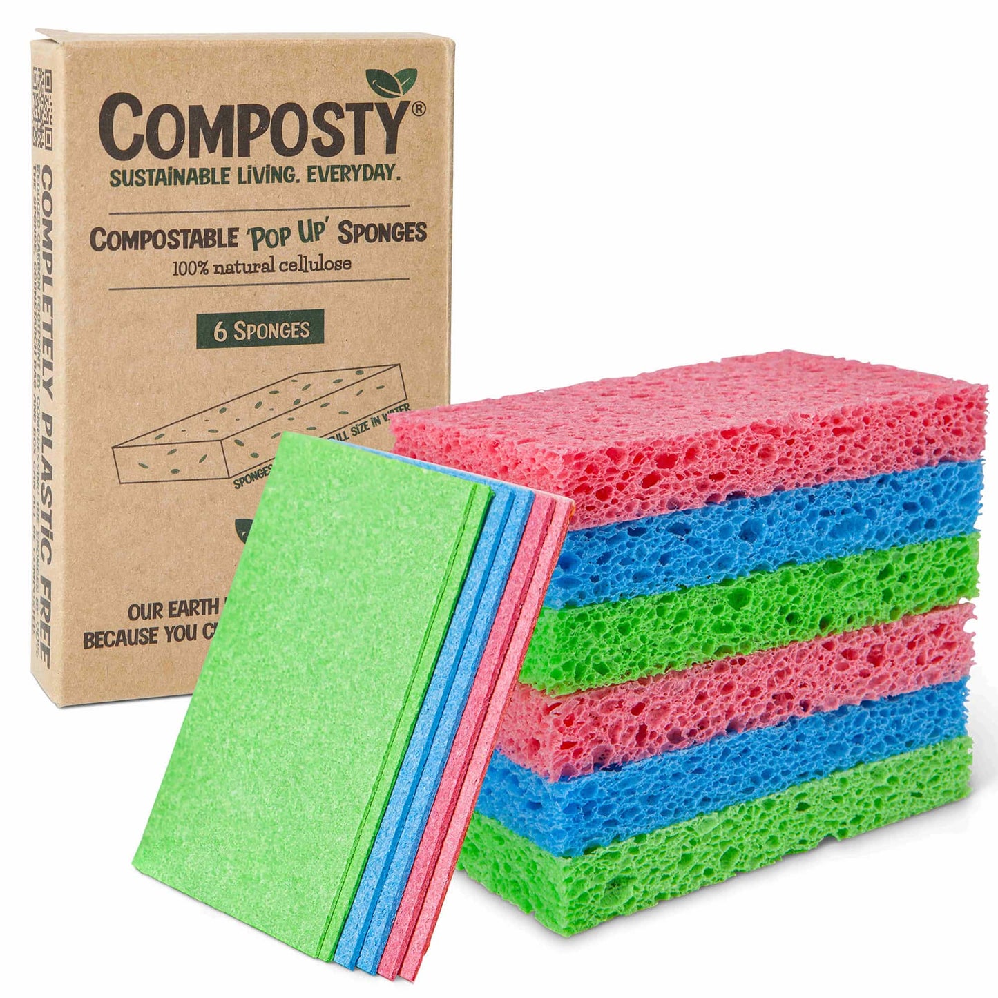 Composty Magic Pop-Up Sponges