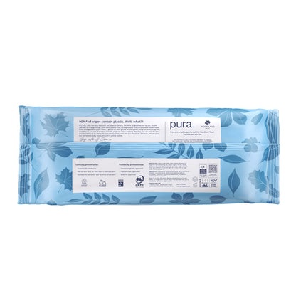 Pura Flushable Eco Baby Wipes