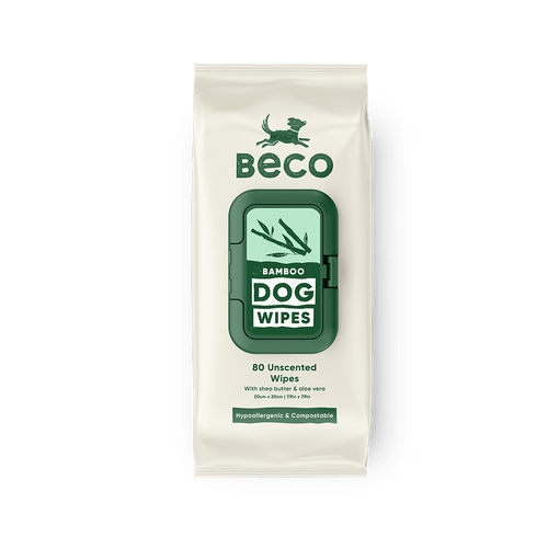 Beco Bamboo Dog Wipes | Unscented