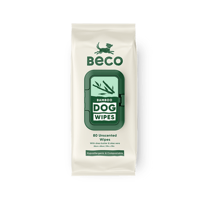 Beco Bamboo Dog Wipes | Unscented