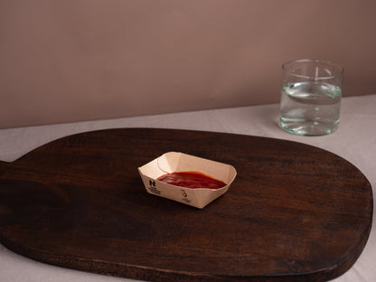 Notpla Curved Tray - 4x3”