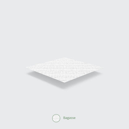 Vegware 6in bagasse burger box