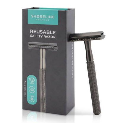 Shoreline Shaving Reusable Safety Razors (men & women)