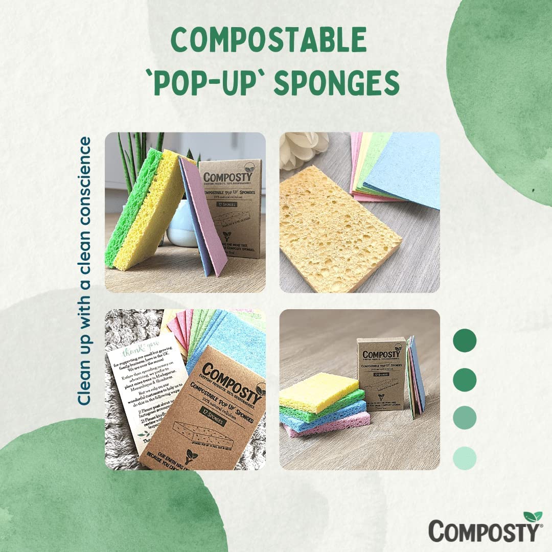 Composty Magic Pop-Up Sponges