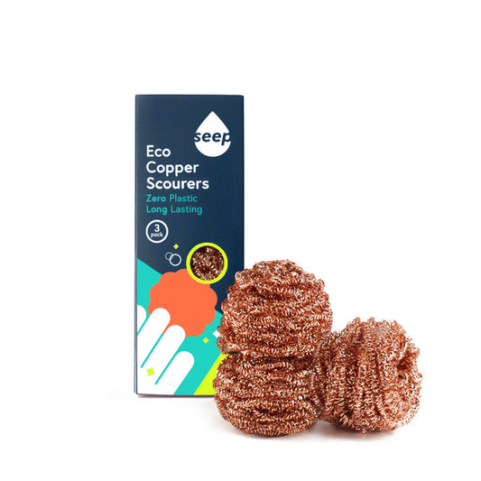 Seep Recyclable Copper Scourer (3 pack)