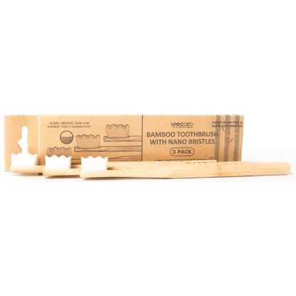 LiveCoco Bamboo Toothbrush (Nano Bristles)