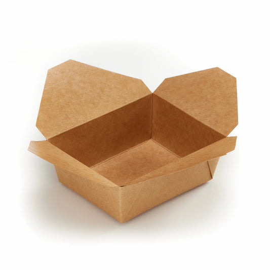 No.8 Kraft Folded Board Food Box
