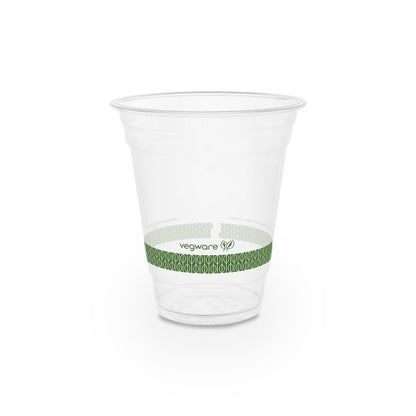 Vegware 12oz PLA Cold Cup – 96-Series Green Tree – 1,000 Cups