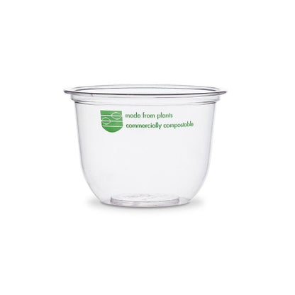Vegware 10oz PLA Bella Pot – 96-Series – 1,000 Pots