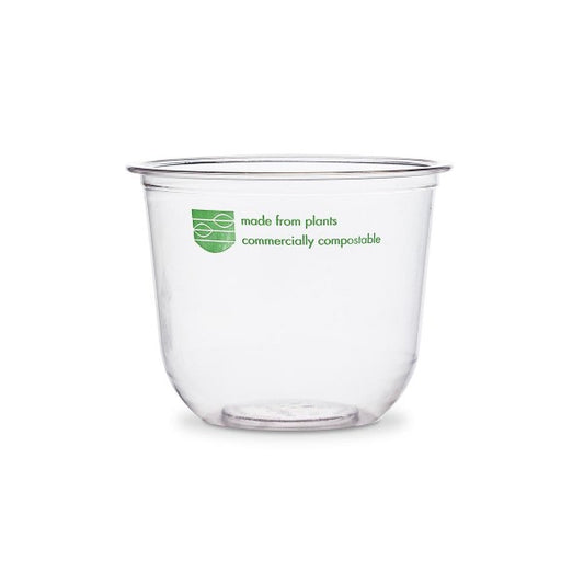 Vegware 12oz PLA Bella Pot – 96-Series – 1,000 Pots